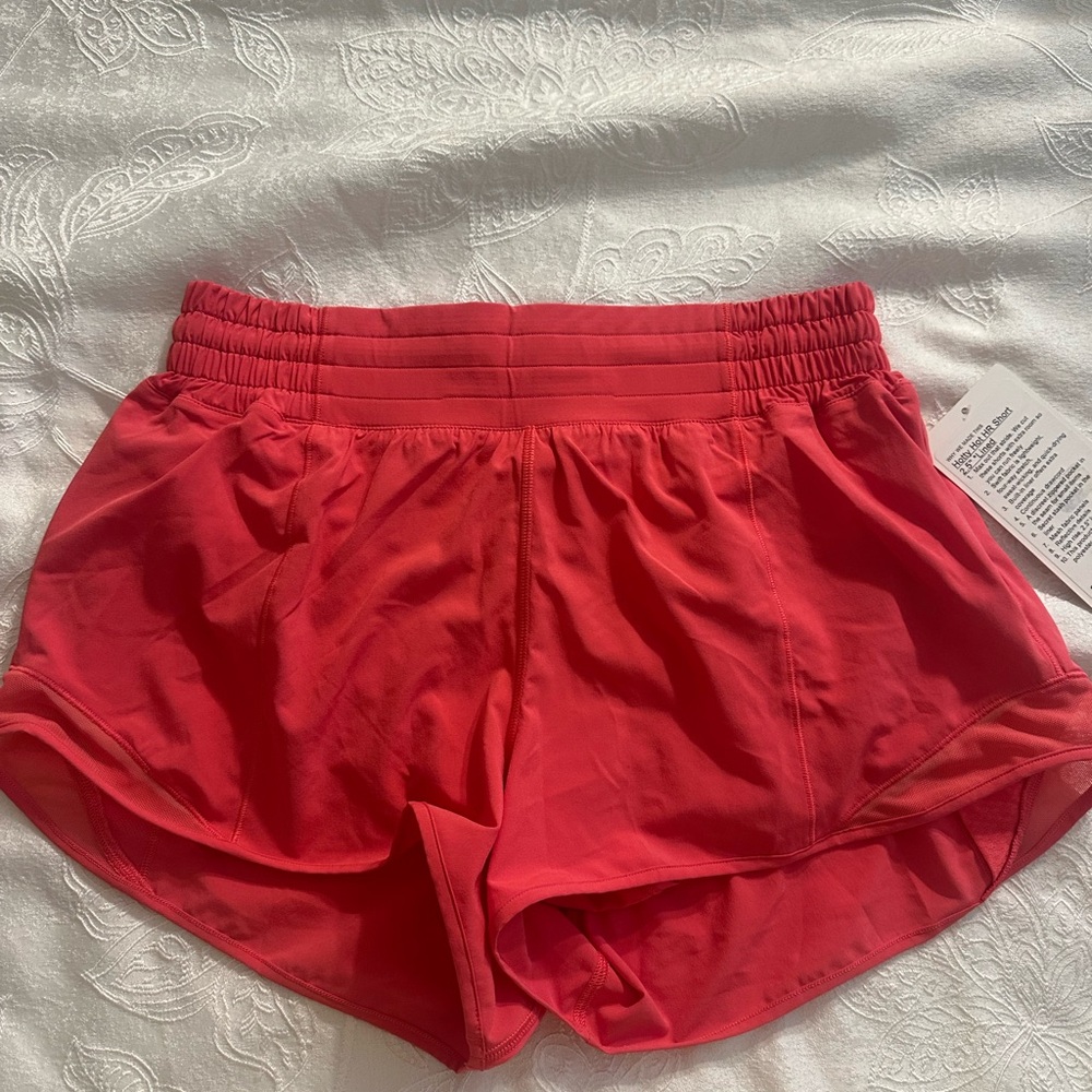 lululemon athletica Coral Athletic Shorts